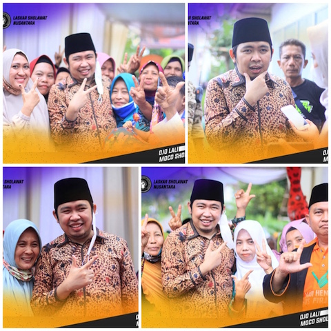 Apel Sholawat di Ponpes Nurul Chotib Al Qodiri 4 Bersama Presiden Laskar Sholawat Nusantara